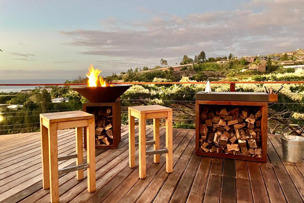 Villa Manuiti, Balinese Luxury Home - Private Swim Spa, Ocean View - Ofyr Bbq - Koi Pond بوناويا المظهر الخارجي الصورة